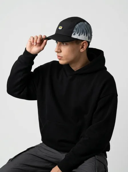 Casquette ATRAB, Noir & Blanc