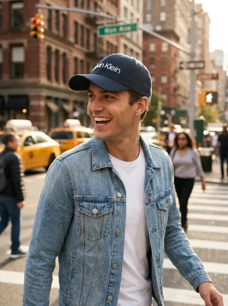 Casquette OUAREDA, Bleu Fonce