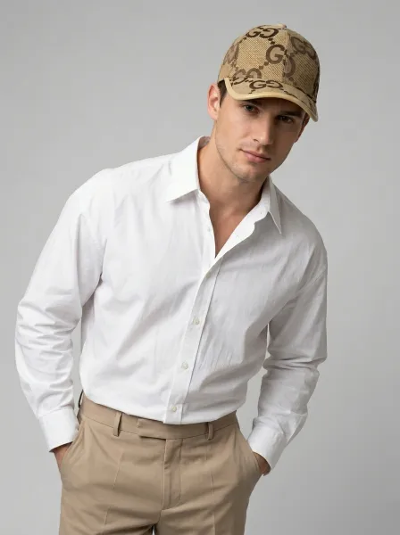 Casquette SAKINA, Marron