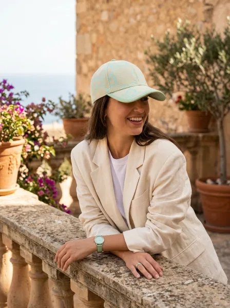 Casquette SAKINA, Vert