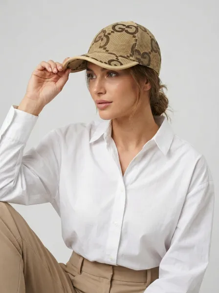 Casquette SAKINA, Marron