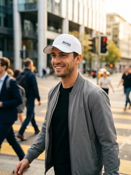 Casquette Moussa, Blanc