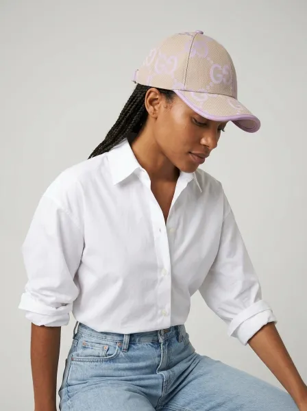 Casquette SAKINA, Mauve