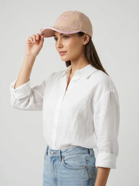 Casquette SAKINA, Rose