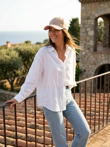 Casquette SAKINA, Rose