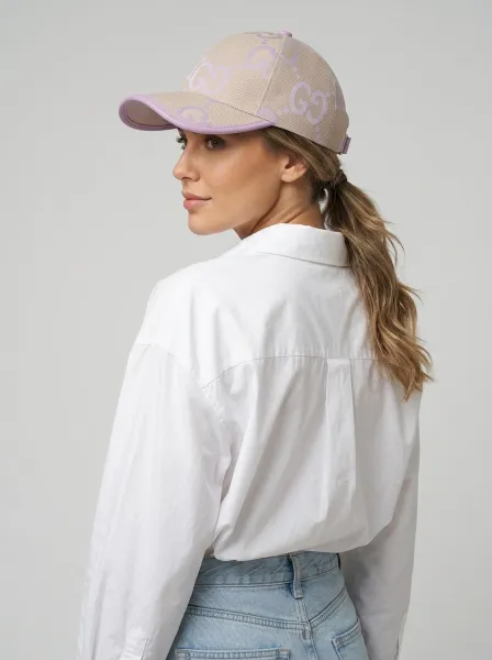 Casquette SAKINA, Mauve