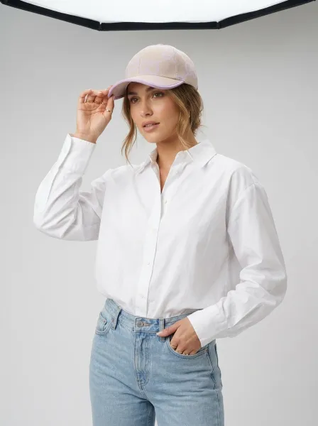 Casquette SAKINA, Mauve