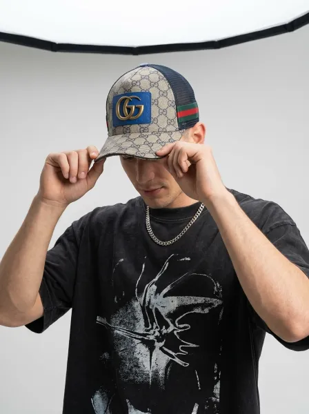 Casquette MOZIL, Bleu