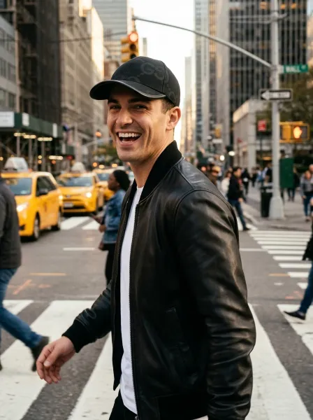 Casquette SAKINA, Noir