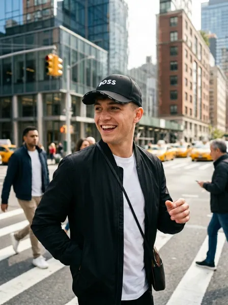 Casquette Andad, Noir