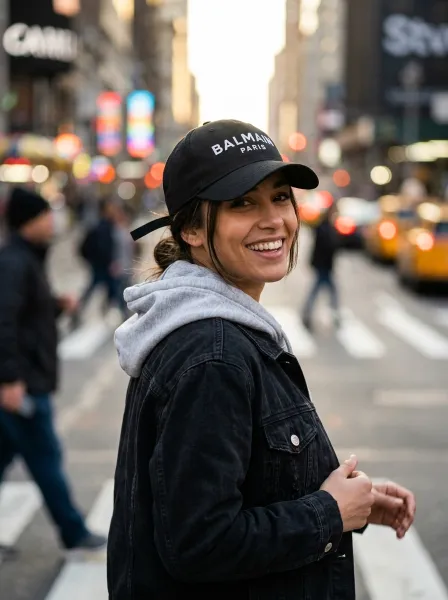 Casquette Moslih, Noir