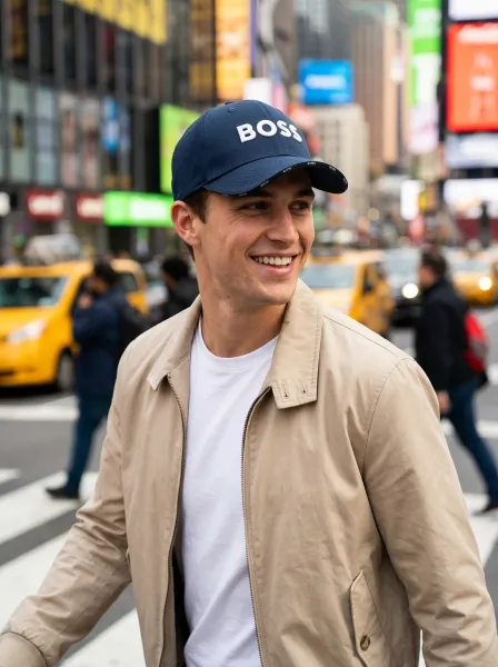 Casquette Andad, Bleu