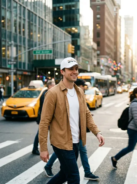 Casquette Inah, Blanc