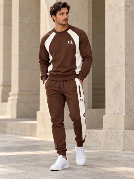 Marron/Blanc
