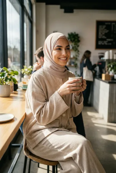 Ensemble POLUSH, Beige, S