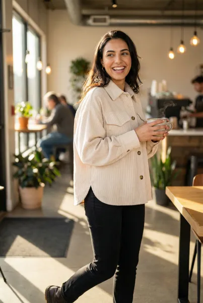 Chemise JILD, Beige, S