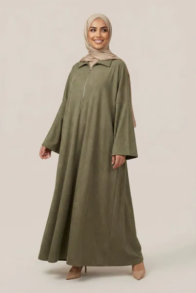 Robe TIFANY, Vert, S
