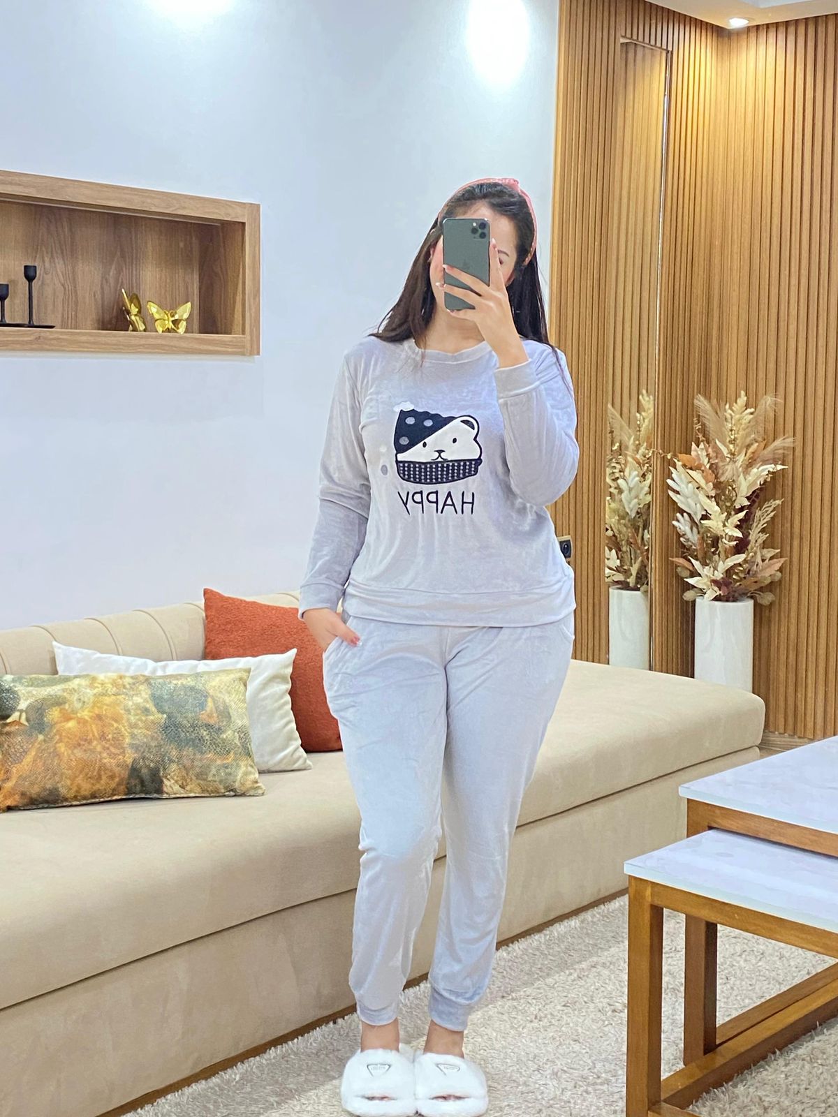Pyjama femme ZALIMA, Gris, M