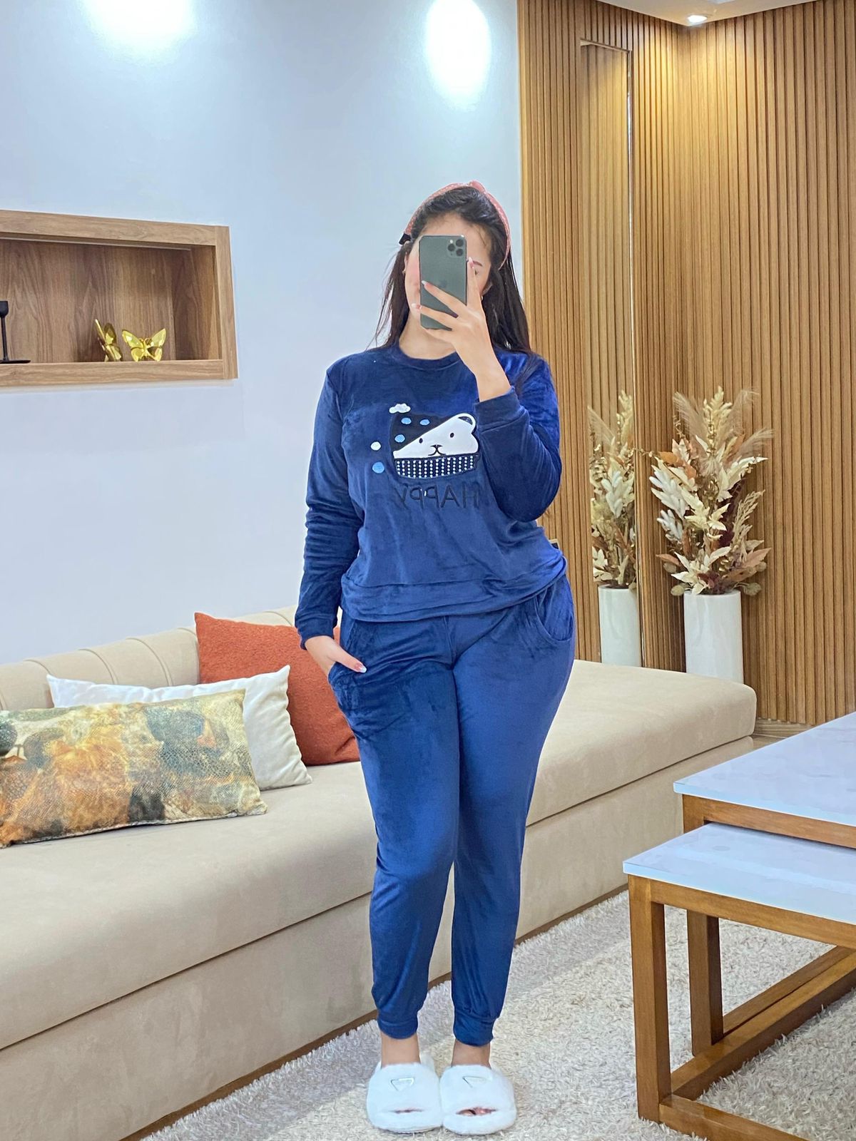 Pyjama femme ZALIMA, Bleu, M