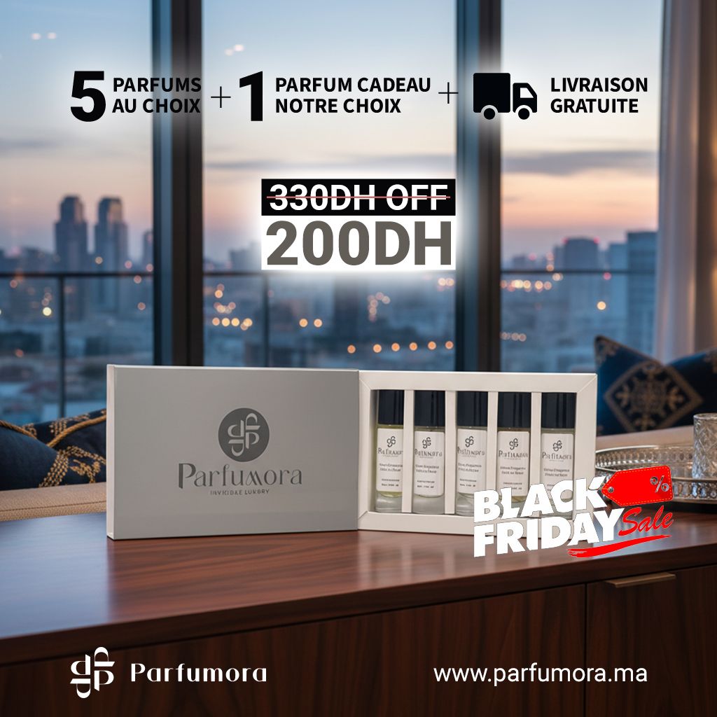 Pack 5 Parfums Homme - 30ml