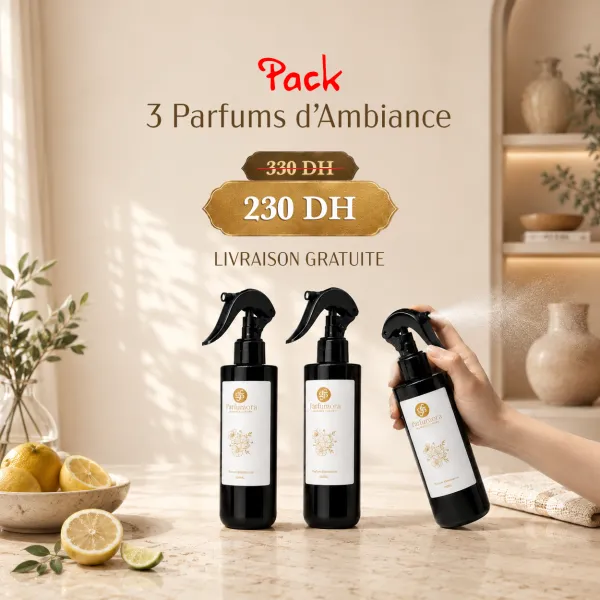 Pack 3 Parfums d’Ambiance