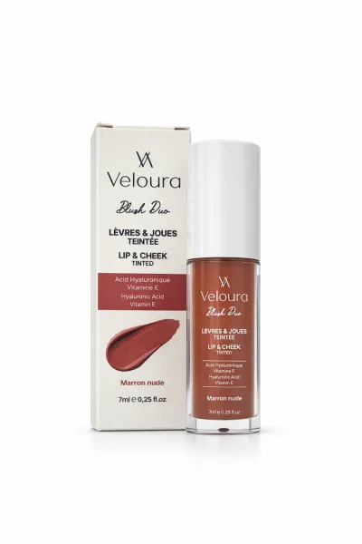 Blush Duo levres & Joues , Marron Nude